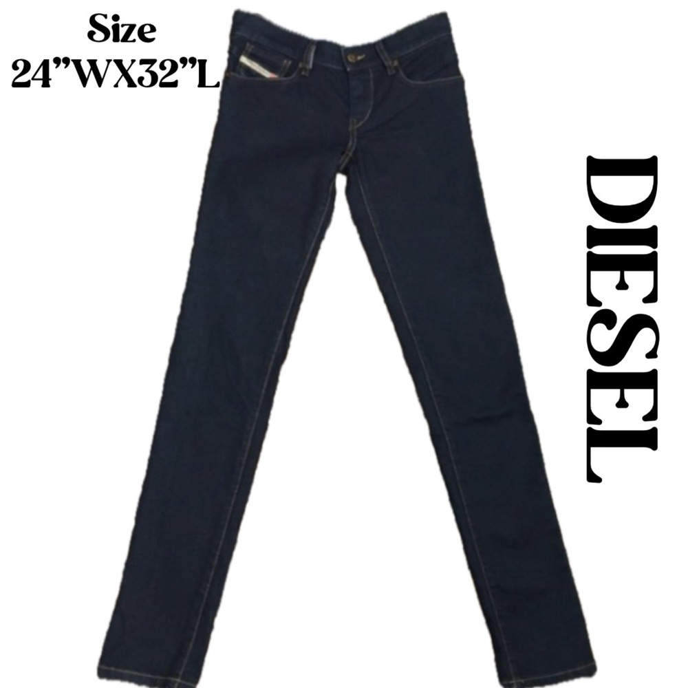 DIESEL NWOT GETLEGG SLIM SKINNY JEANS Size 24”WX32”L